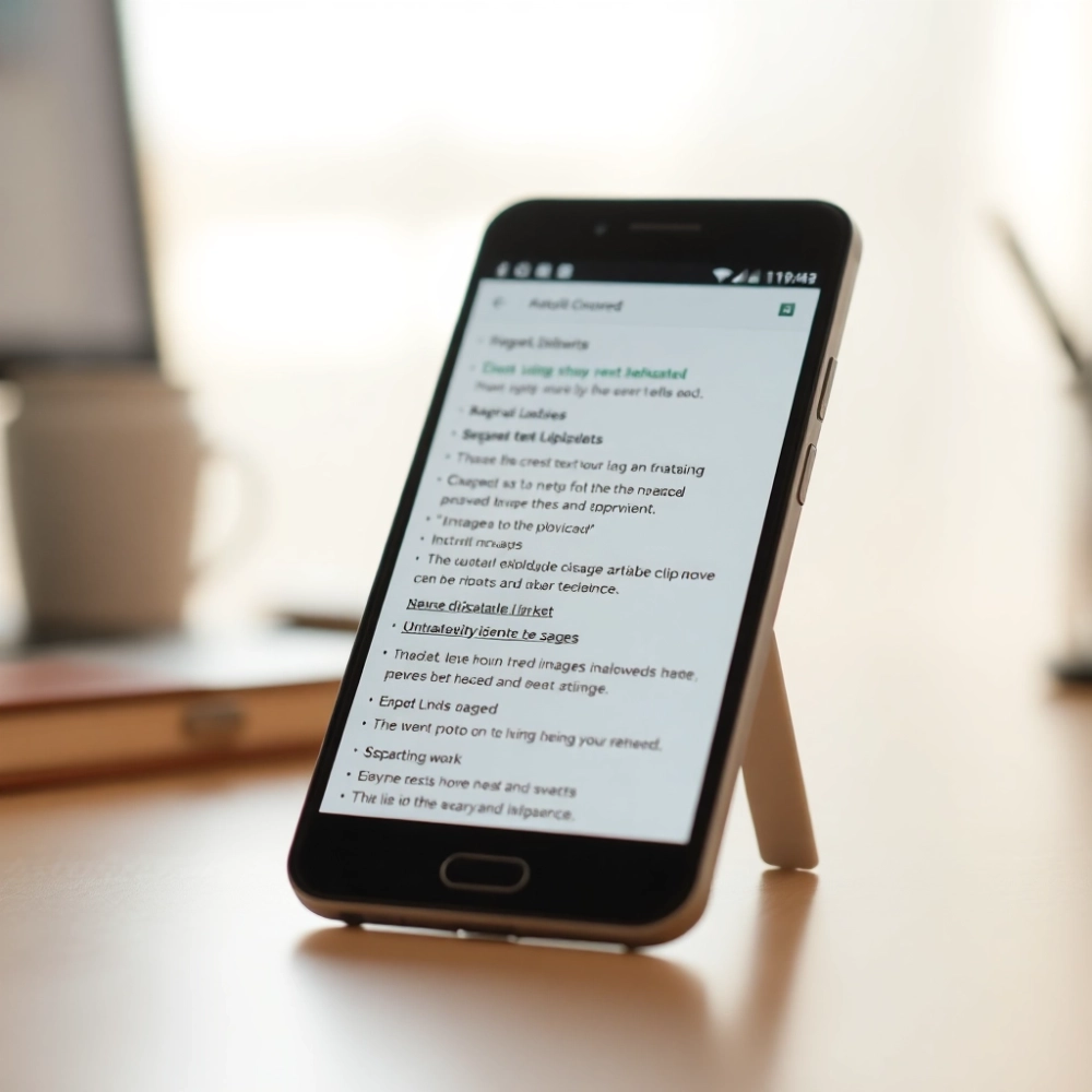 android schowek