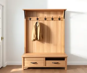 Garderoba 100 cm z siedziskiem