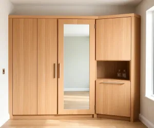 Garderoba z lustrem do przedpokoju