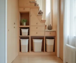 jak zrobić schowek pod schodami