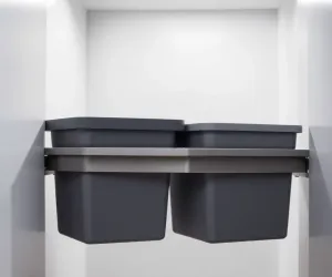 Kosz na śmieci wysuwany do szafki 60