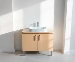 Mała umywalka z szafką 30 cm