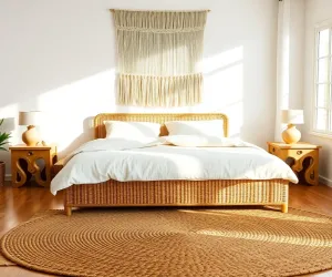 Meble boho do sypialni
