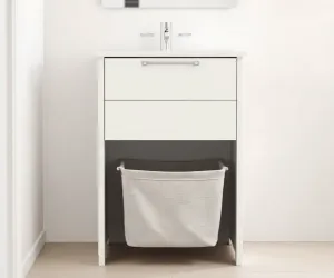 Szafka łazienkowa z koszem na pranie 40 cm